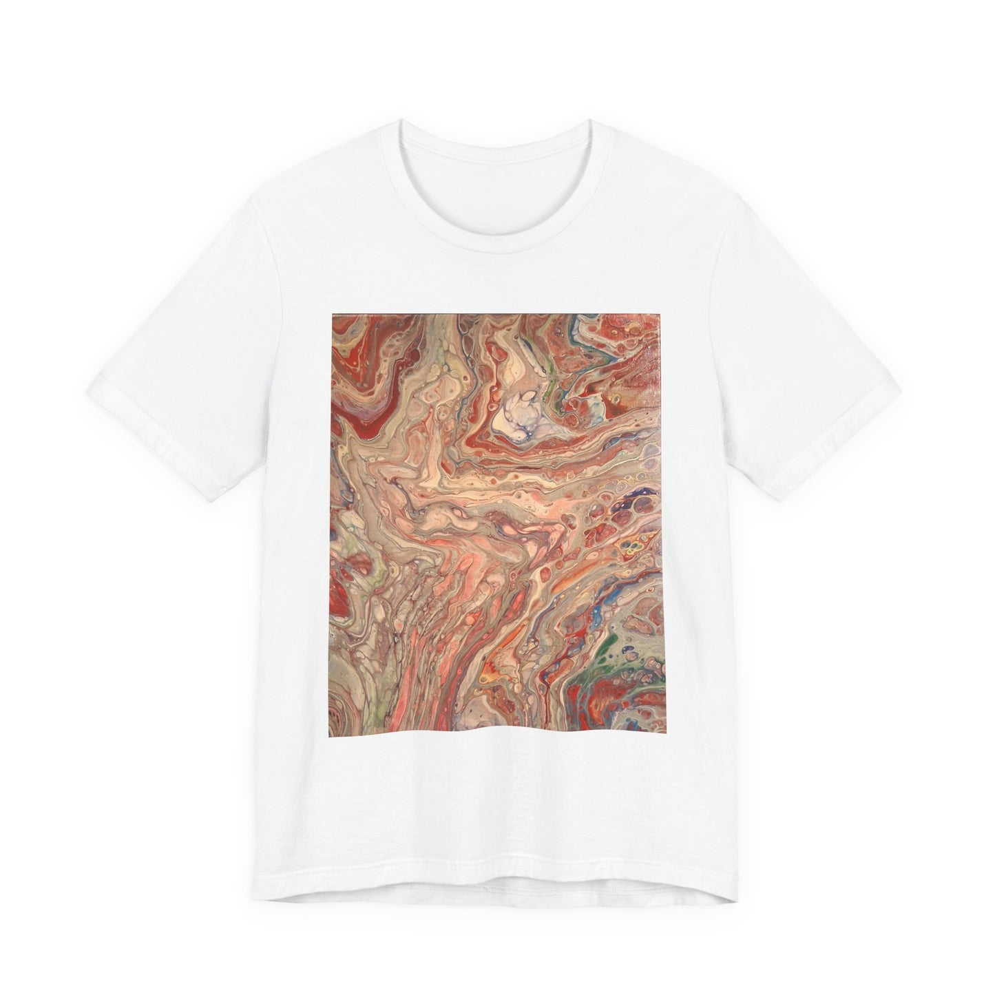 Abstract Marble Pattern Unisex Tee