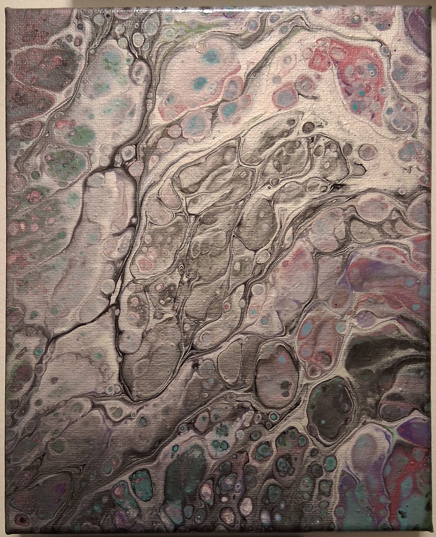 Abstract Painting - Purple Piece/Peace