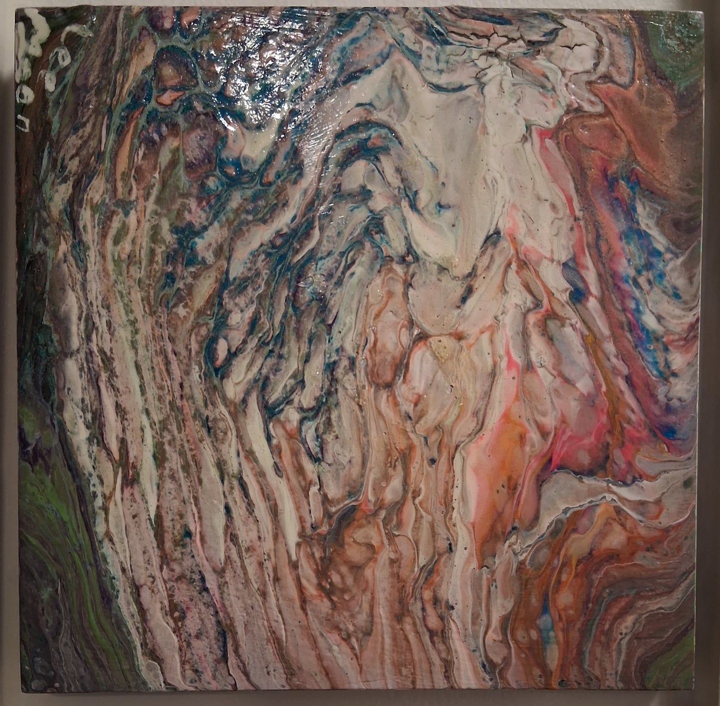 Abstract Painting - Spiritual Figure