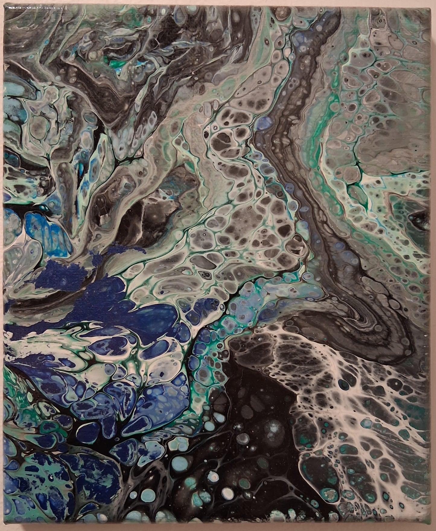 Abstract Painting - Deep Sea Dive