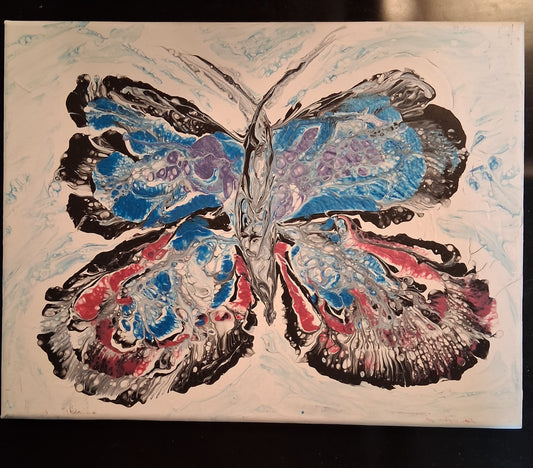 Abstract Painting - Butterfly