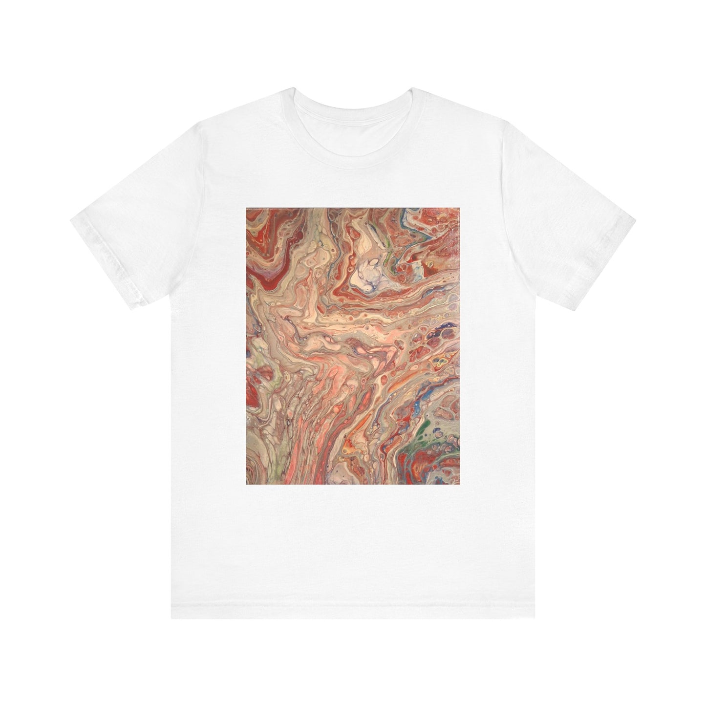 Abstract Marble Pattern Unisex Tee