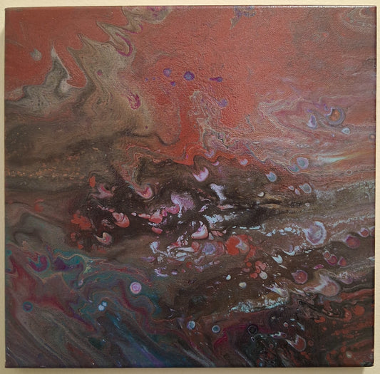 Abstract Painting - Another World's Landscape