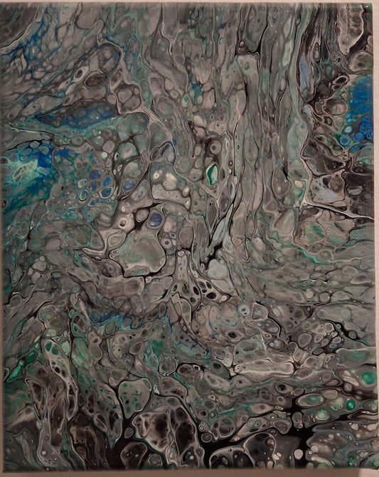 Abstract Painting - Underwater Seaview